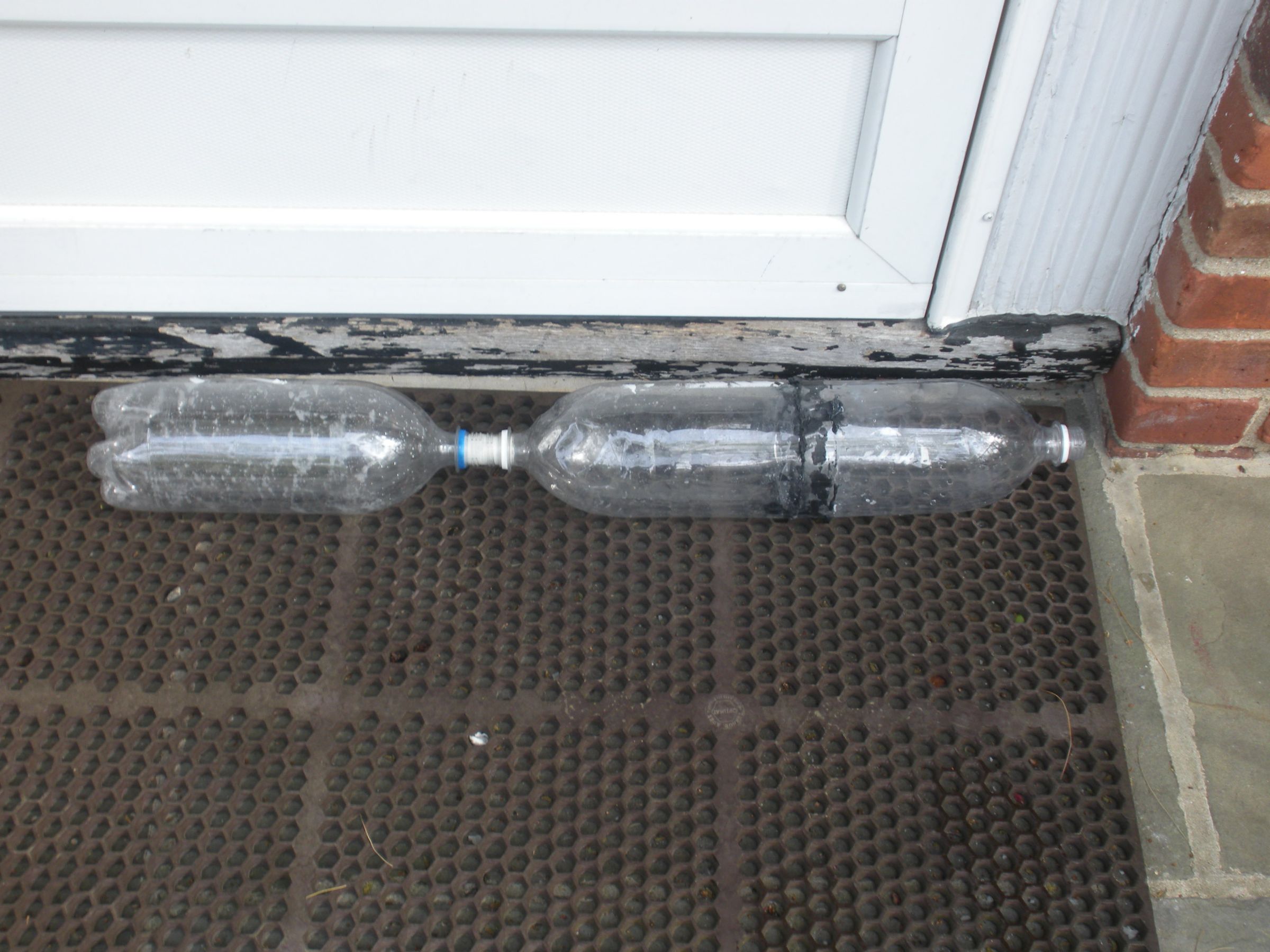 Water rocket catastrophic failure