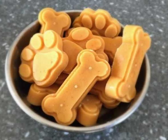 Frozen Pumpkin Dog Treats