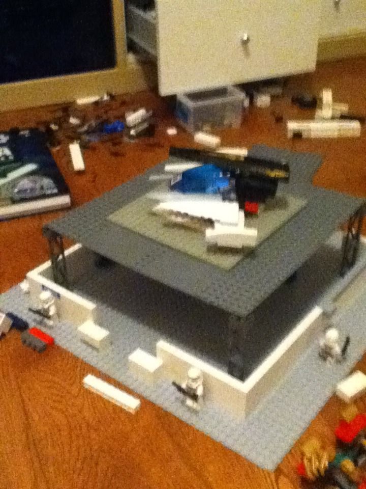 Lego Starwars Base/storage Area
