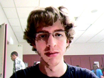 Corrugated Self-Portrait