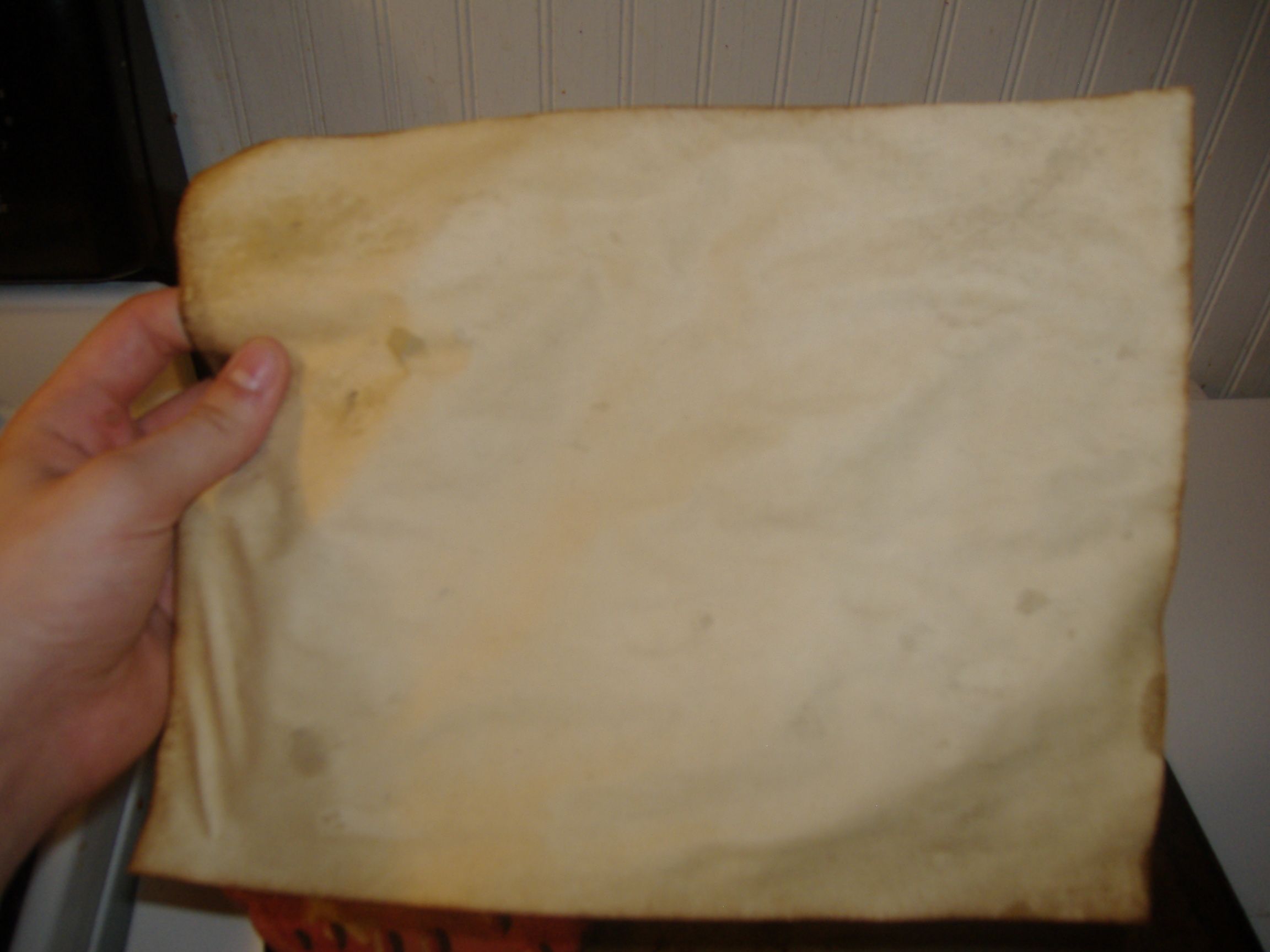Tea paper or Parchment paper