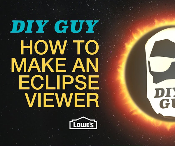 How to Make a Solar Eclipse Viewer - DIY Guy