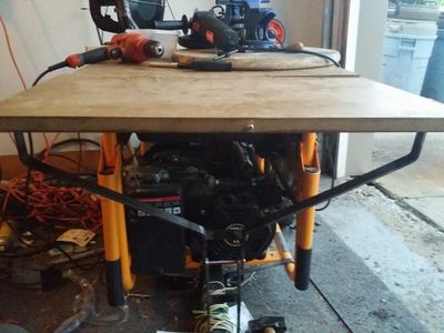 Using the Spare Pieces to Extend the Table Top.