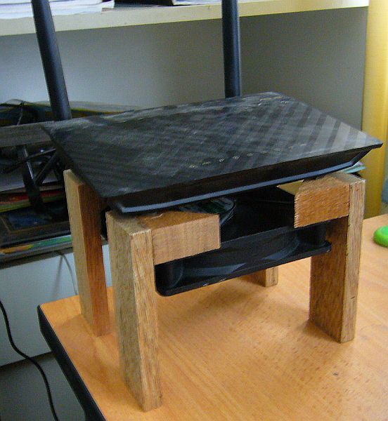 Diy Modem Router Cooling