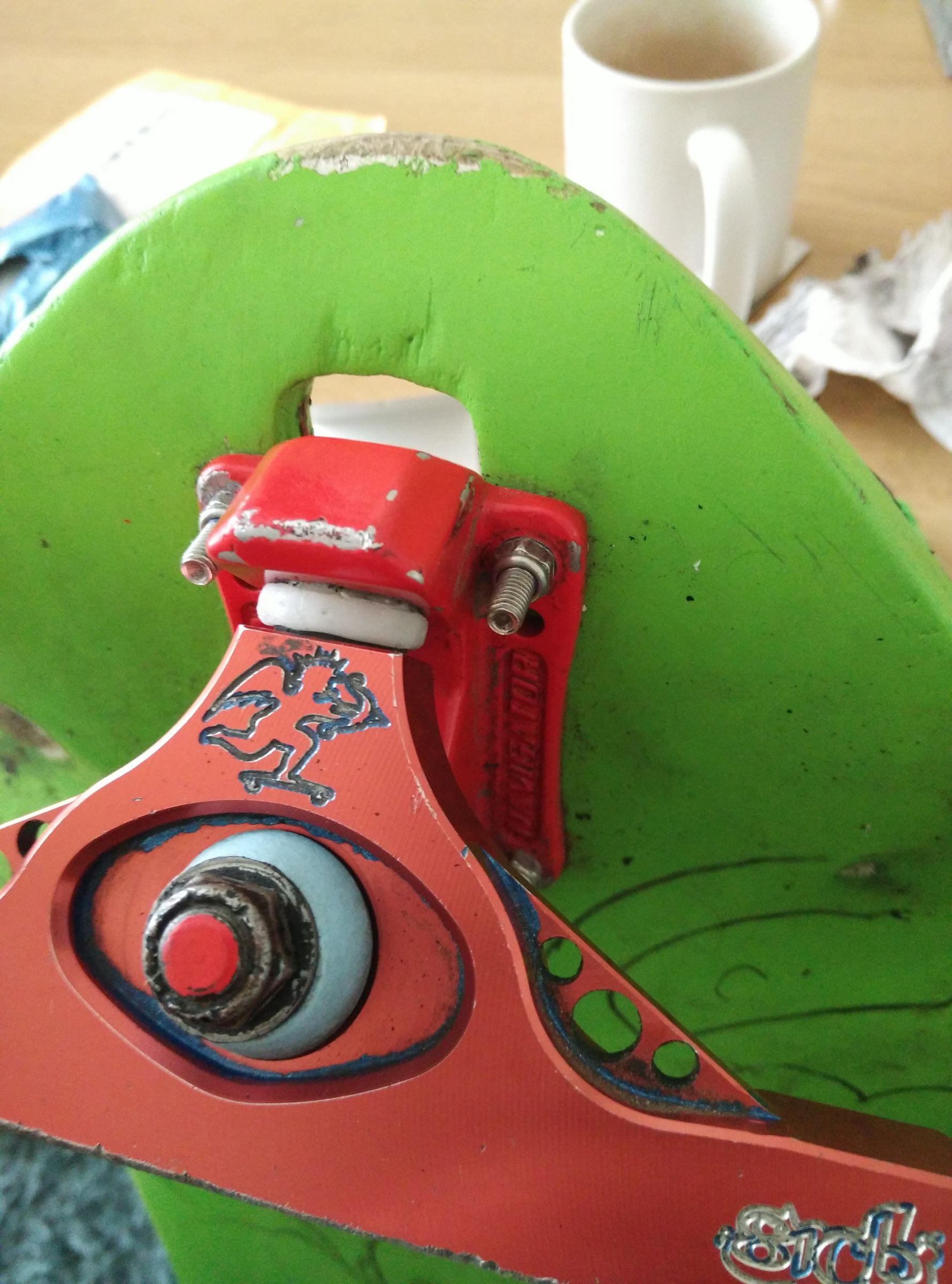 Custom Longboard Pivot Cup 