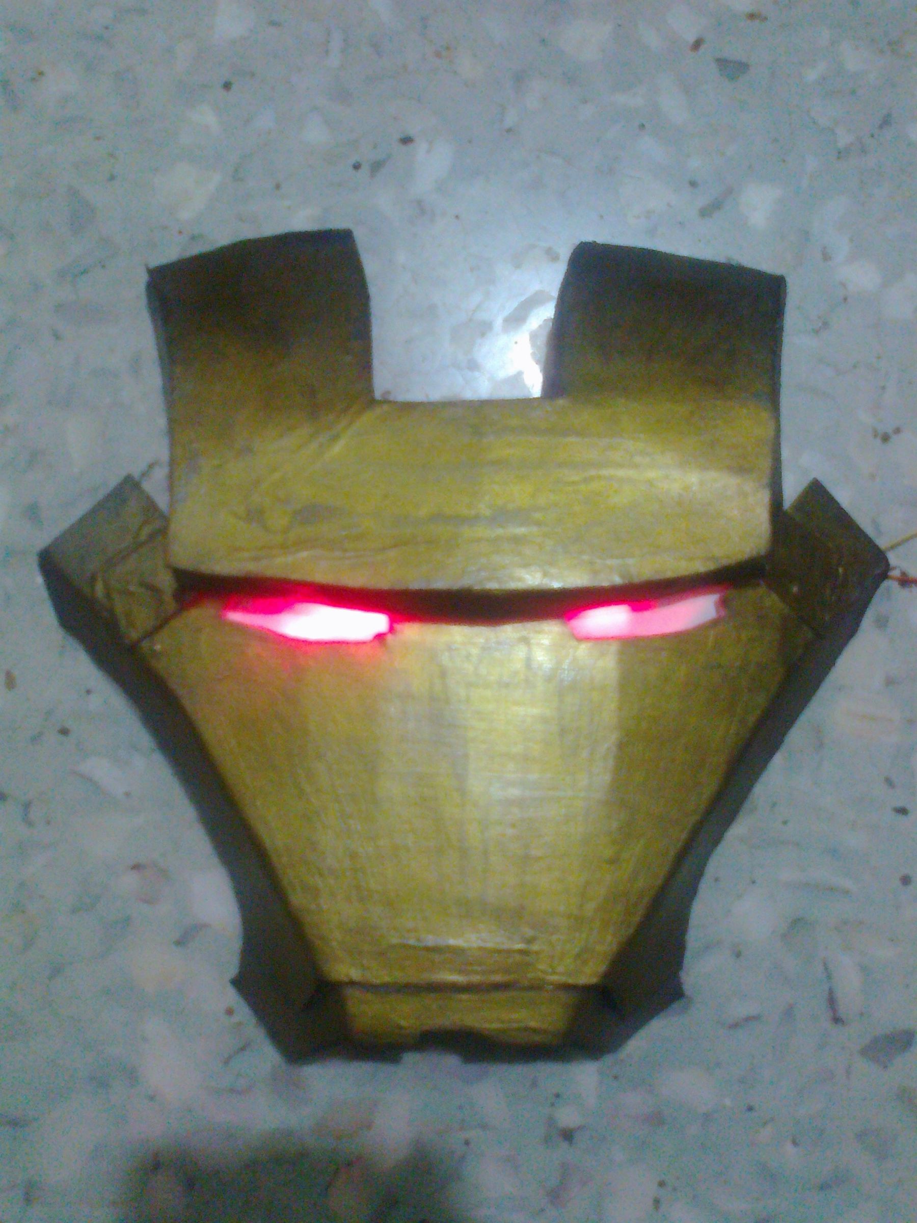 Make IRON MAN MOVIE MASK...!!  desgin credit to msraynsford