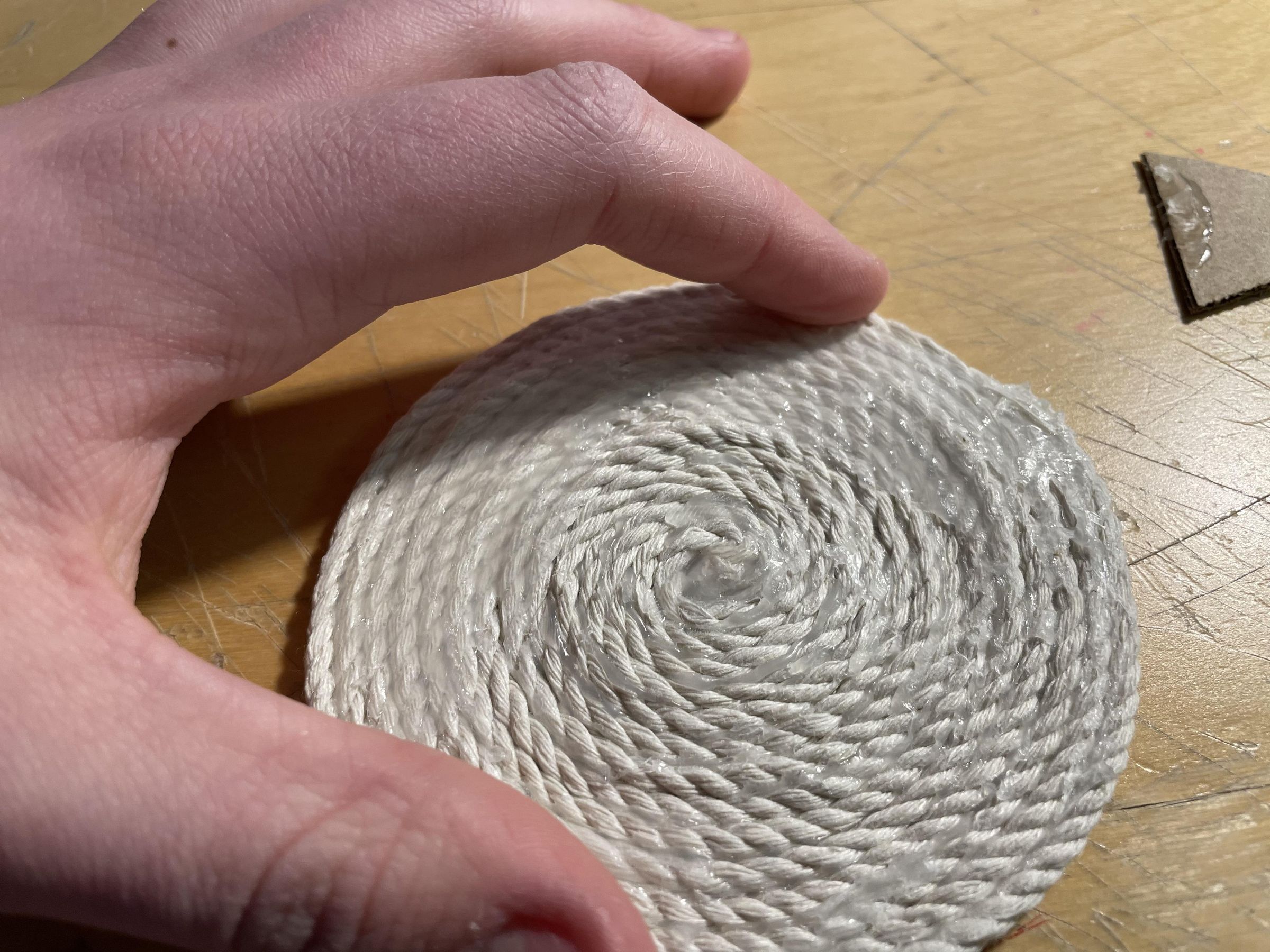 Easy DIY String Coaster! 3 Steps Instructables