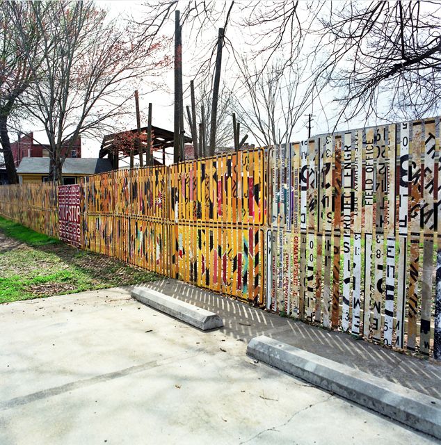 Road Sign Fence