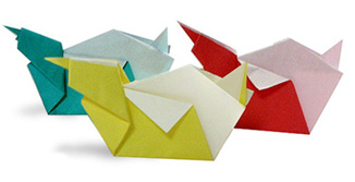 How to Make an Origami Duck Chopstick Holder (Chopstick Stand)!