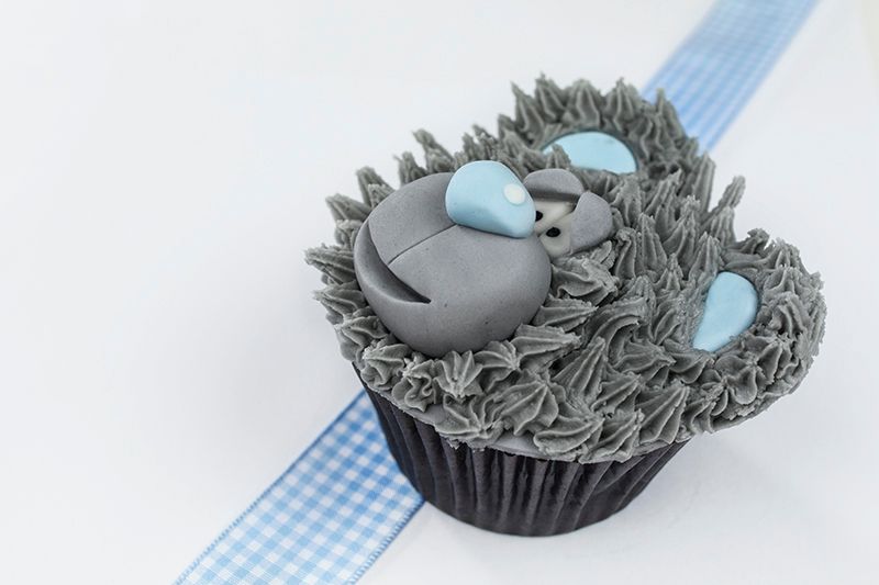 Teddy Bear Cupcake Decoration Tutorial