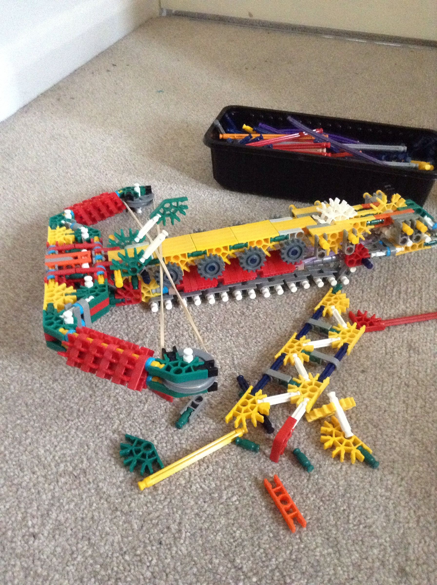 Knex Cross-bow V3 a work In Progress