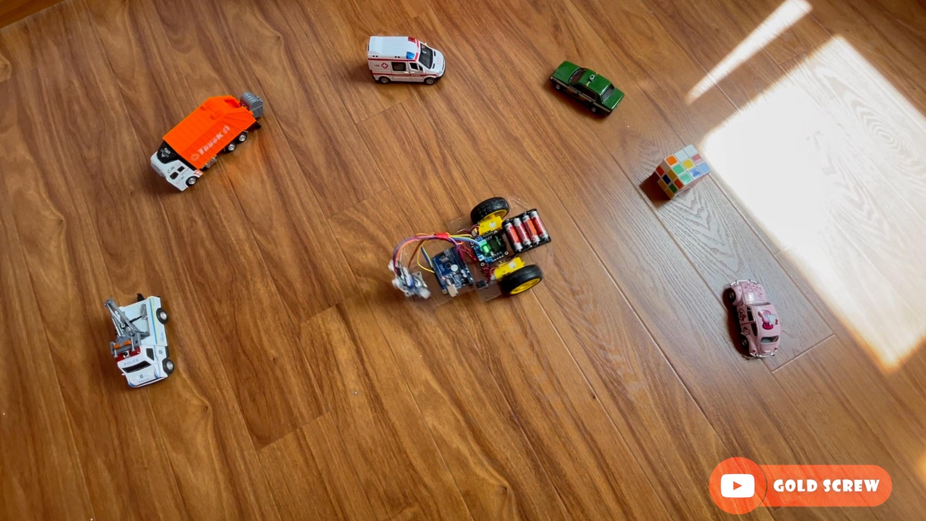 Arduino Obstacle Avoiding Robot Car 2WD With AA Battery : 4 Steps ...