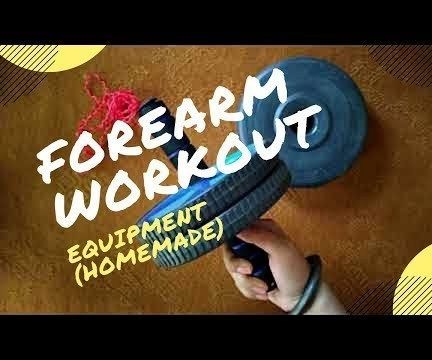 How to Make a Forearm Workout Equipment at Home