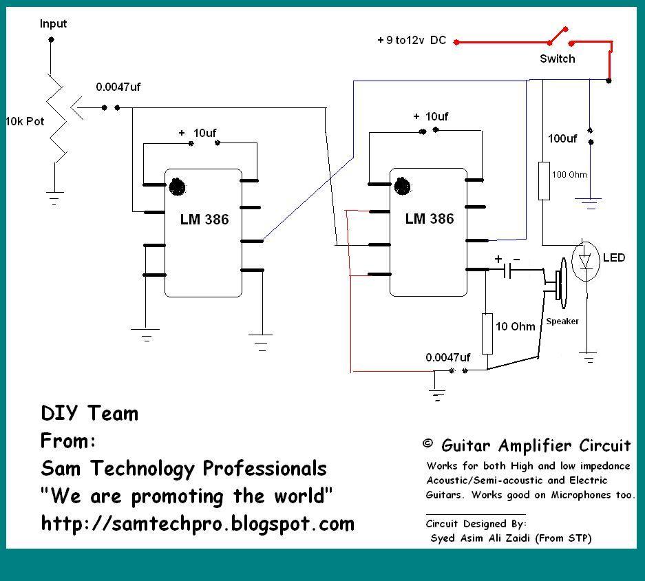 Portable Guitar Amplifier - DIY
