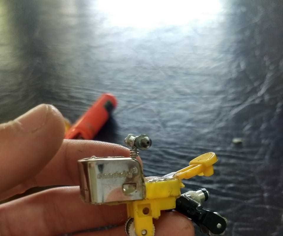 Motorcycle With Lighter