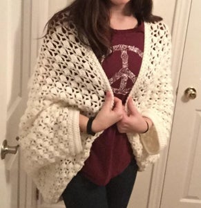 Cozy Cocoon Crochet Shrug