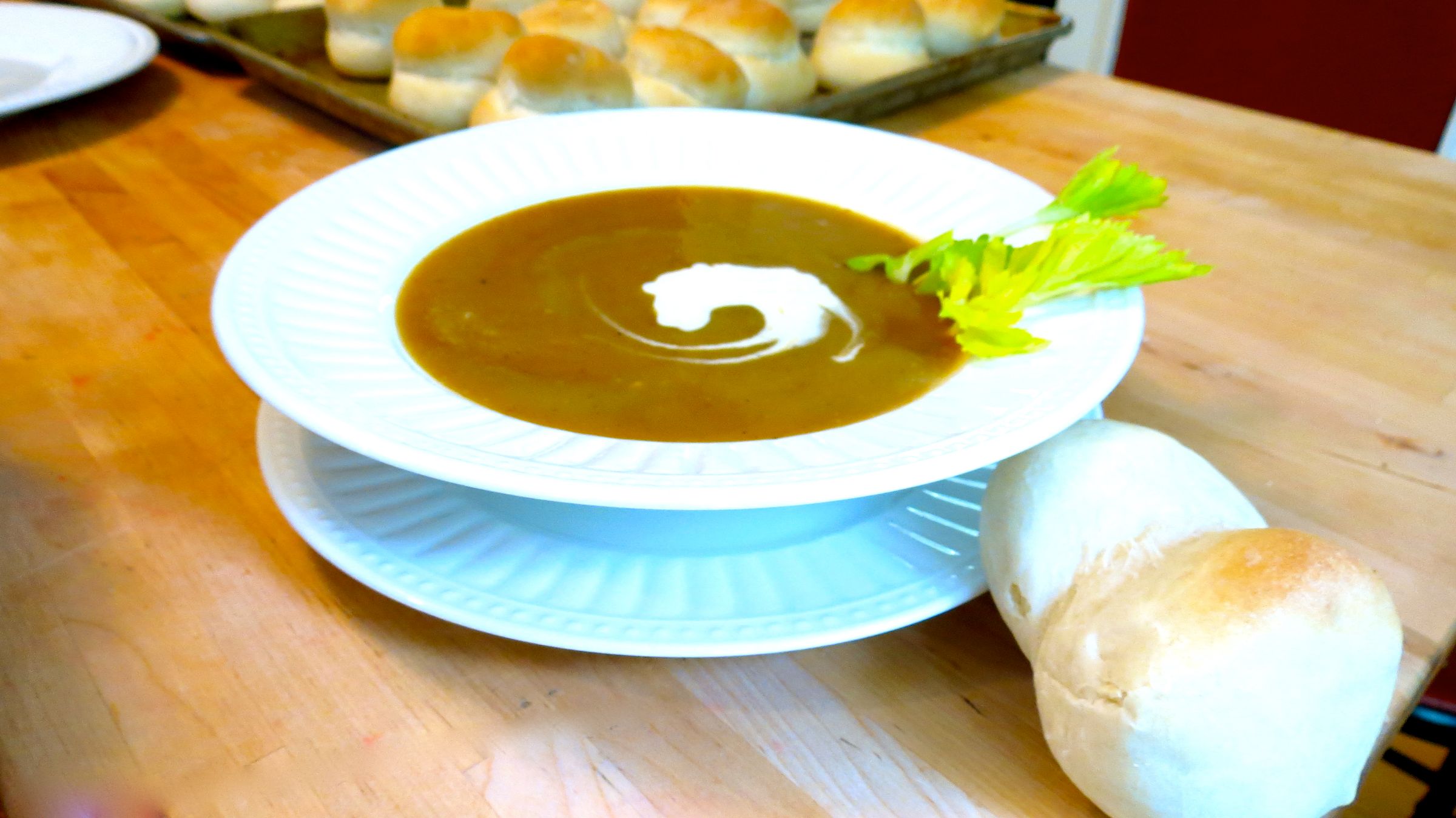 Curry Sweet Potato Soup