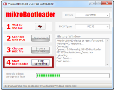 Programming Via USB:
