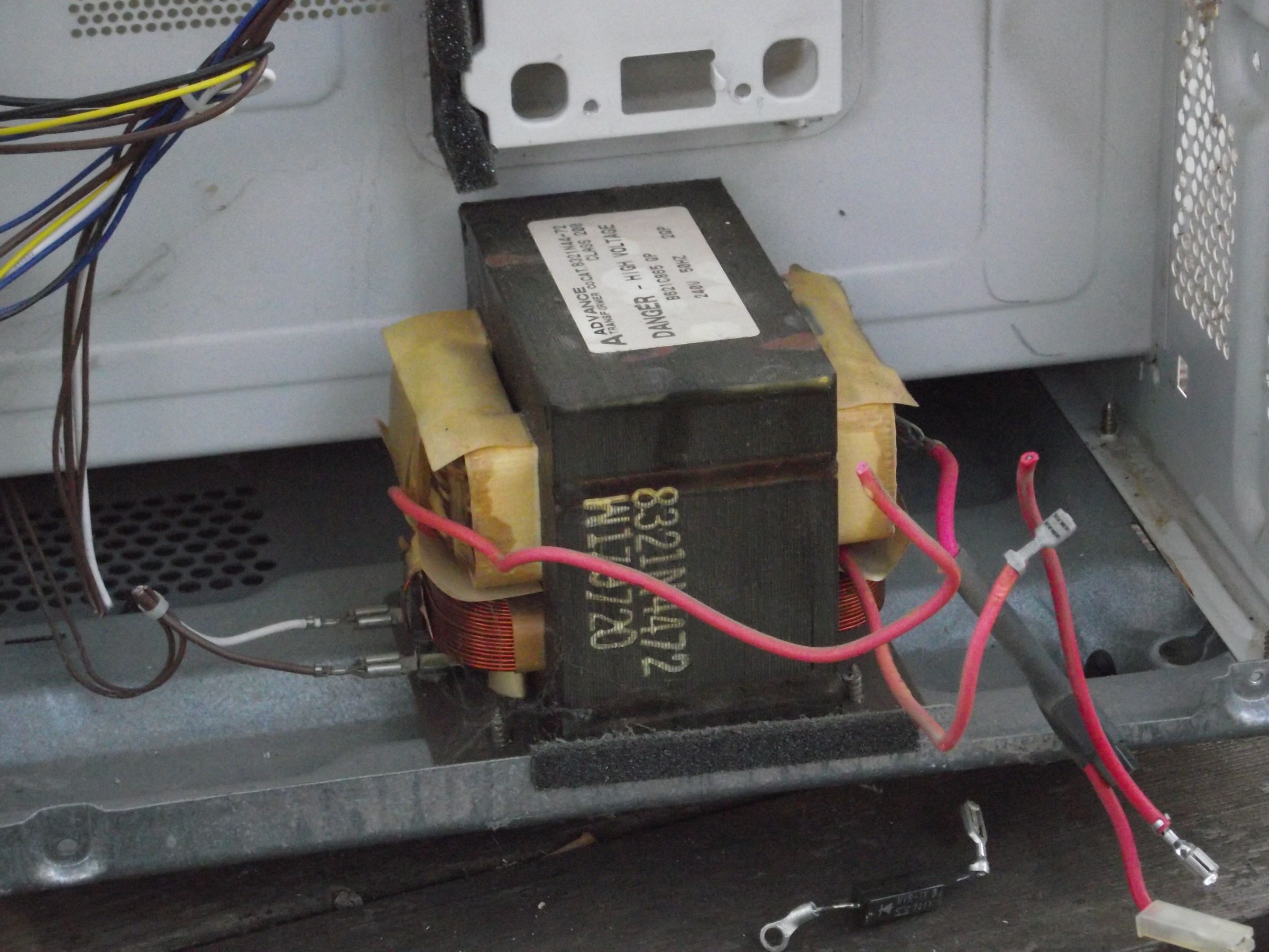 Taking Apart a Microwave 11 Steps Instructables