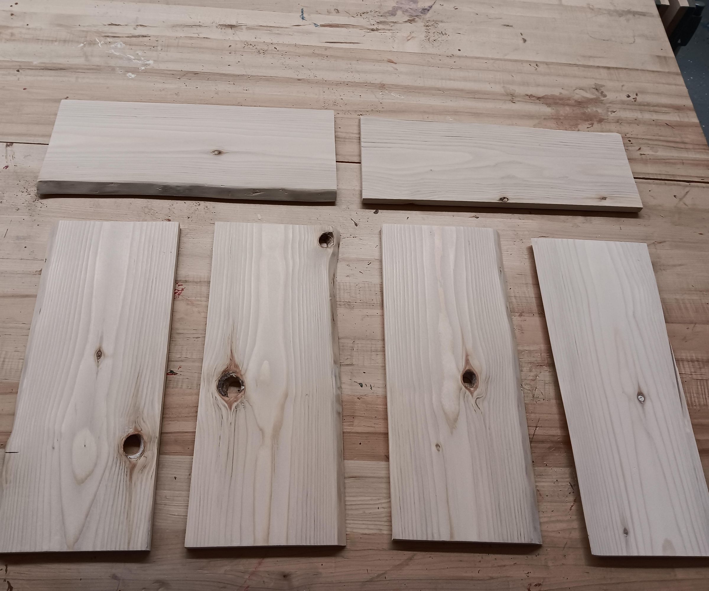 Live Edge Floating Shelves