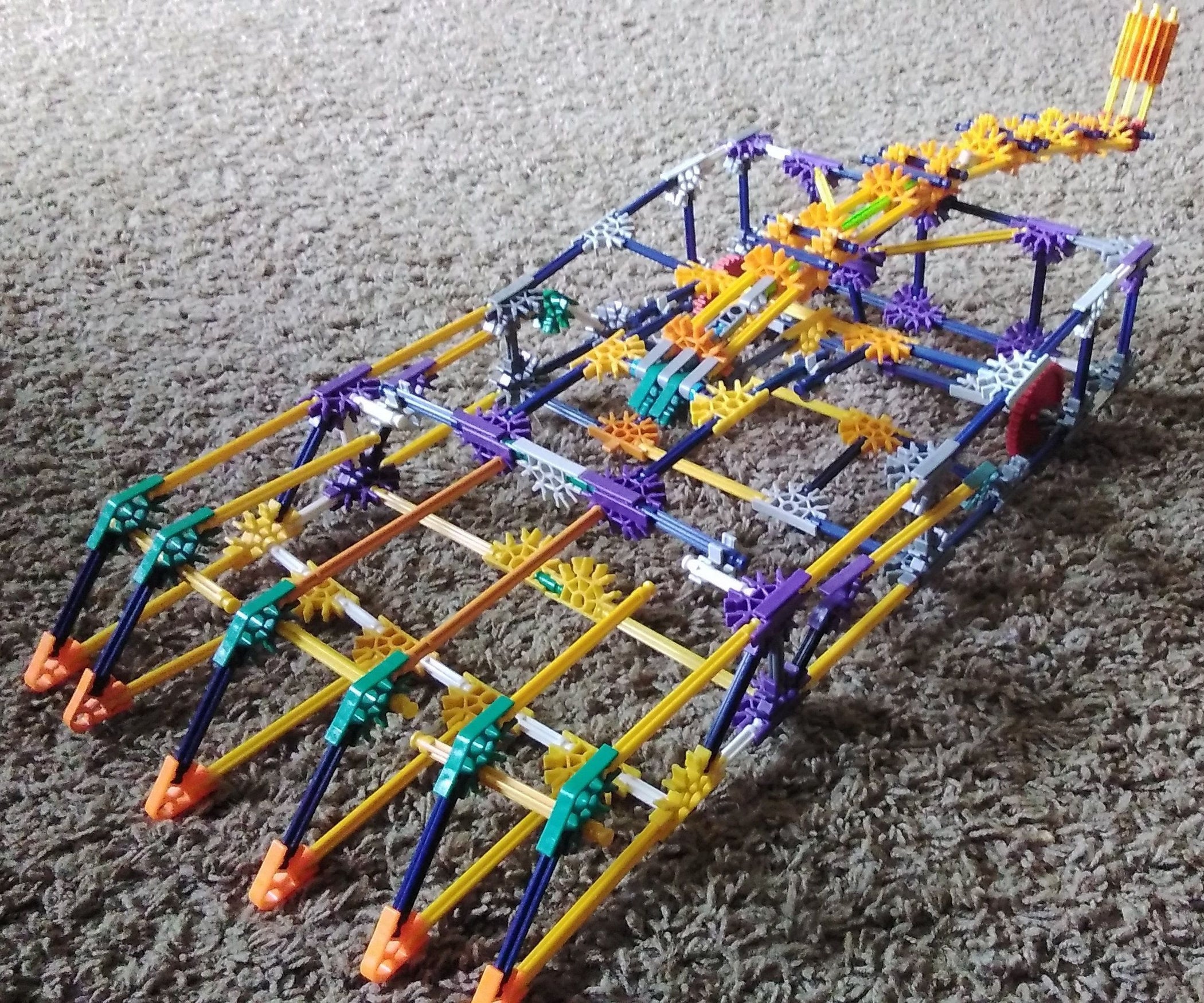 Knex Robot Wars Thor 7 Steps Instructables