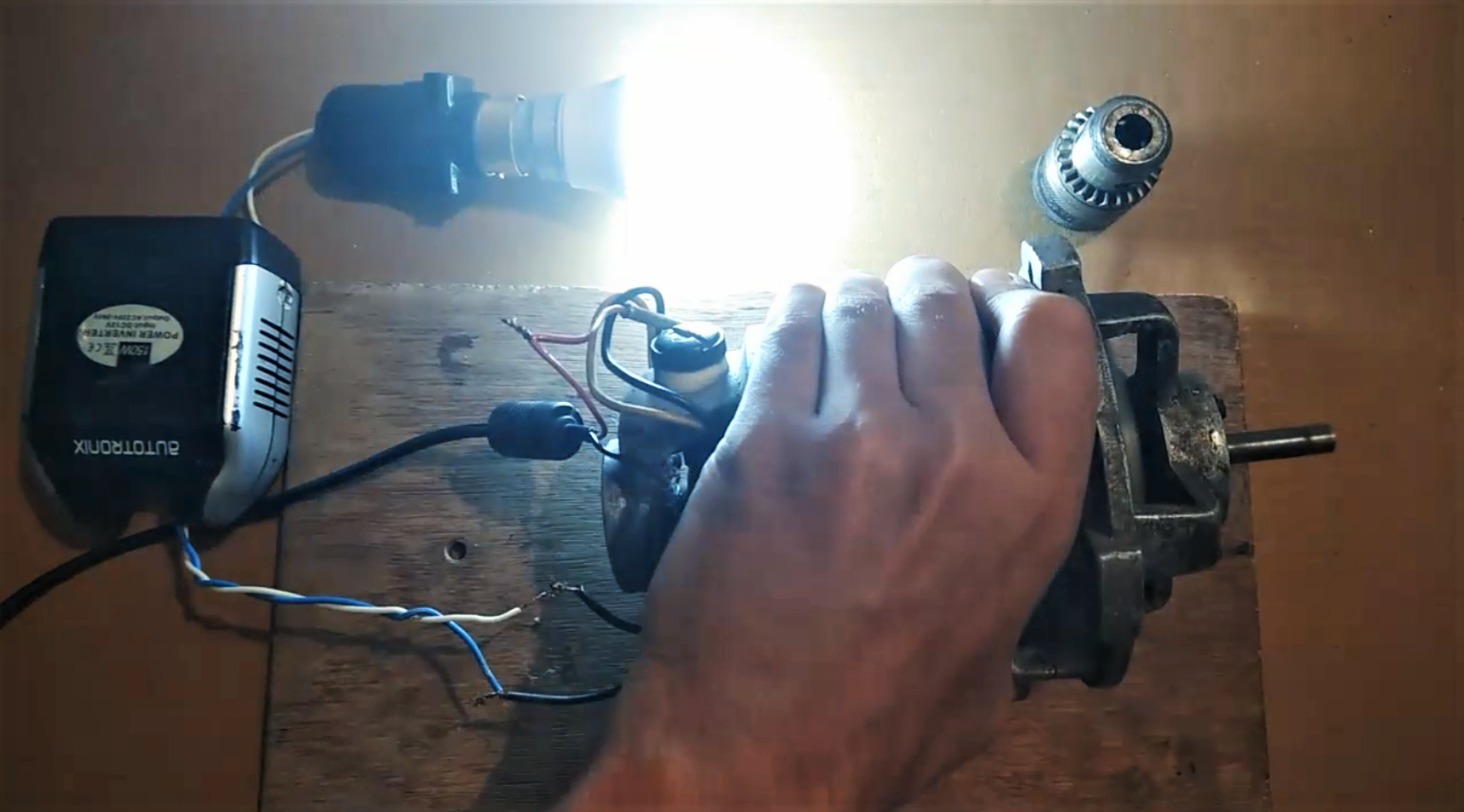 Making a Powerful Generator From a Blender Motor DIY 3 Steps (with