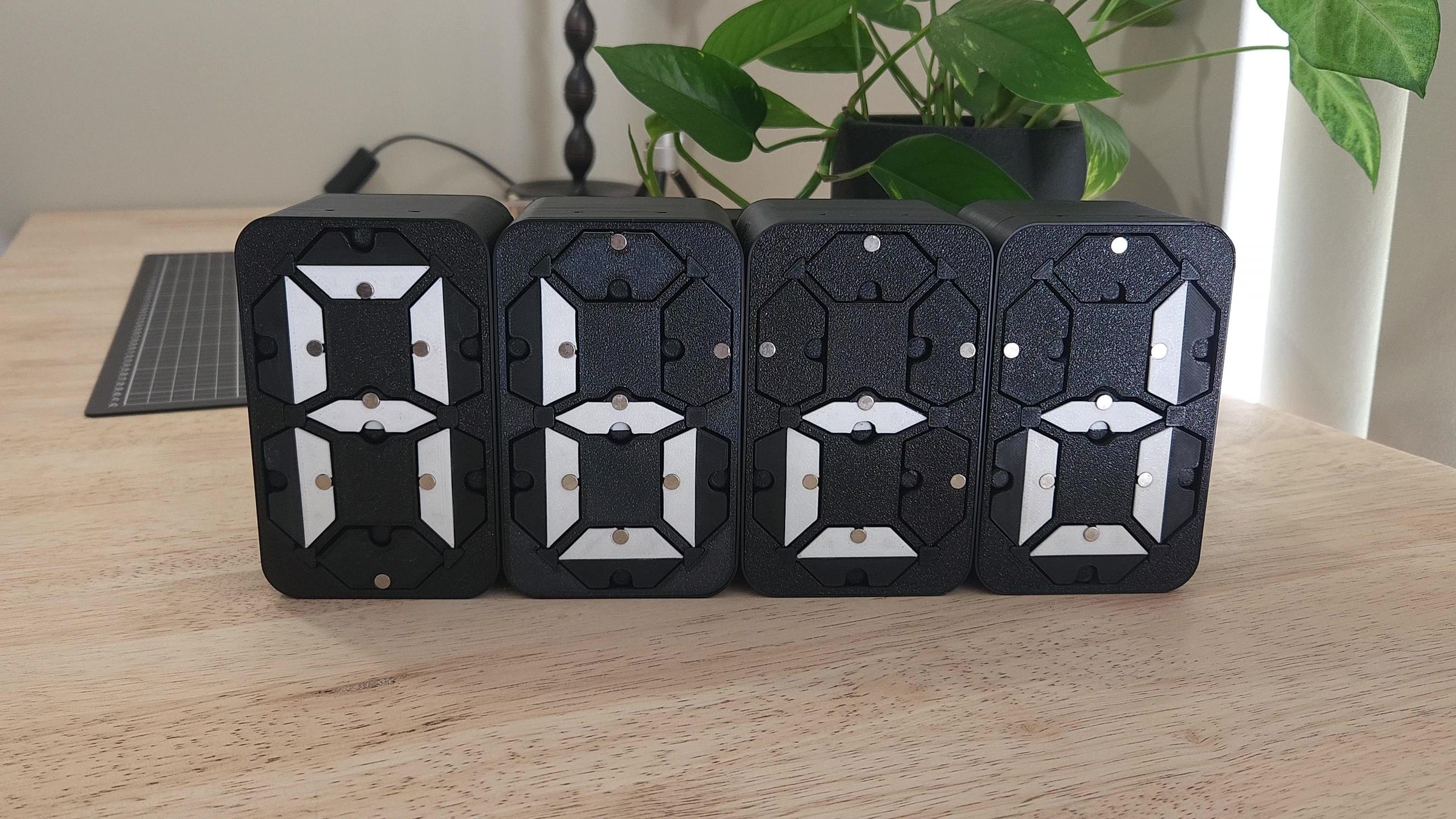3D Printed Electromechanical 7-Segment Display : 34 Steps (with ...