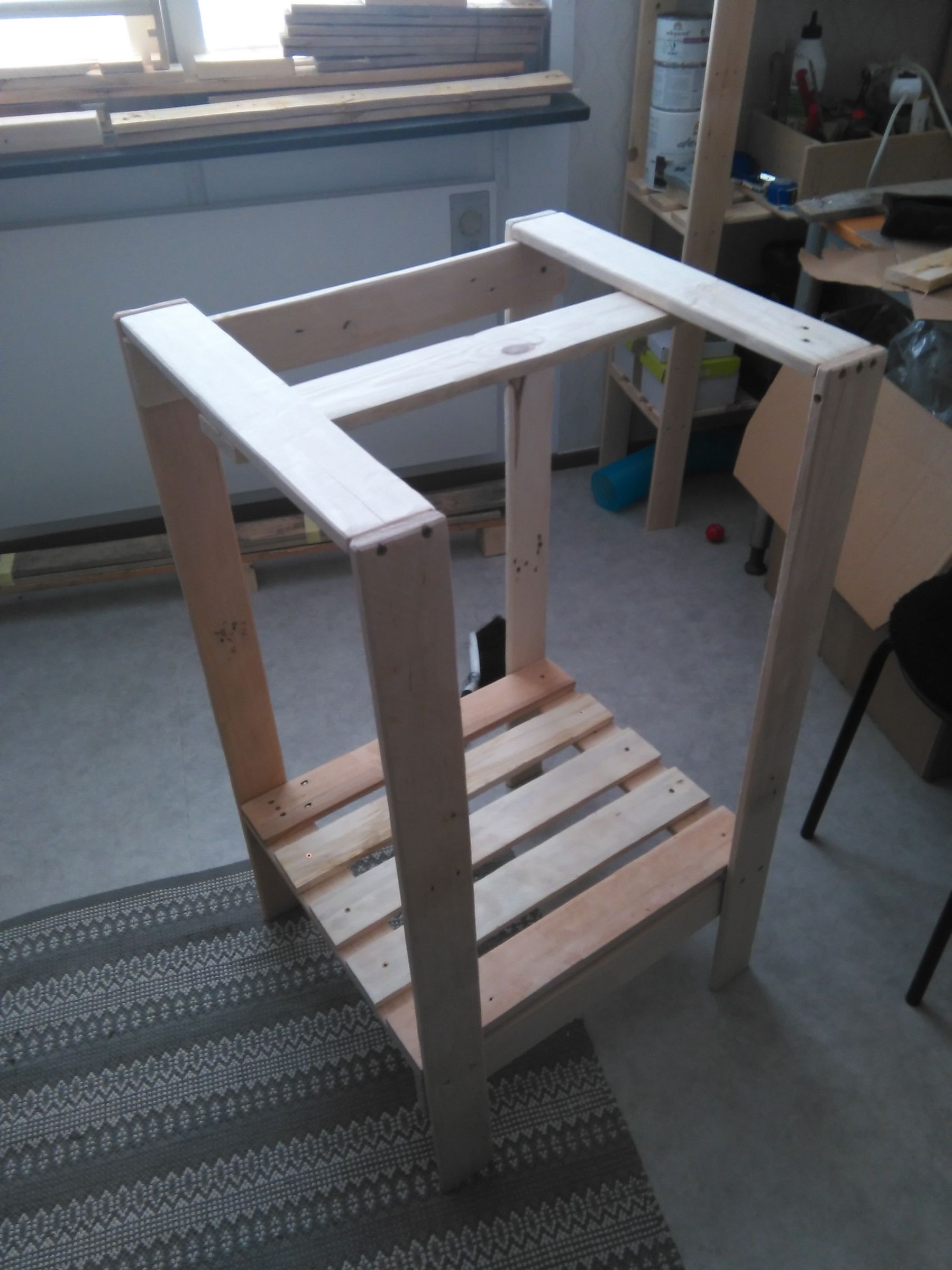 Sturdy Shelf Stand on the Cheap 6 Steps Instructables