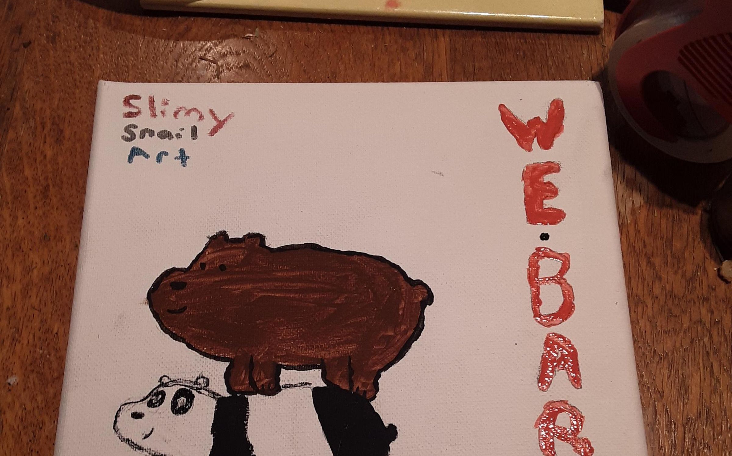 We Bare Bears Cutesy Wootsy Painting