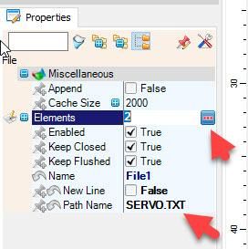 In Visuino Set Components