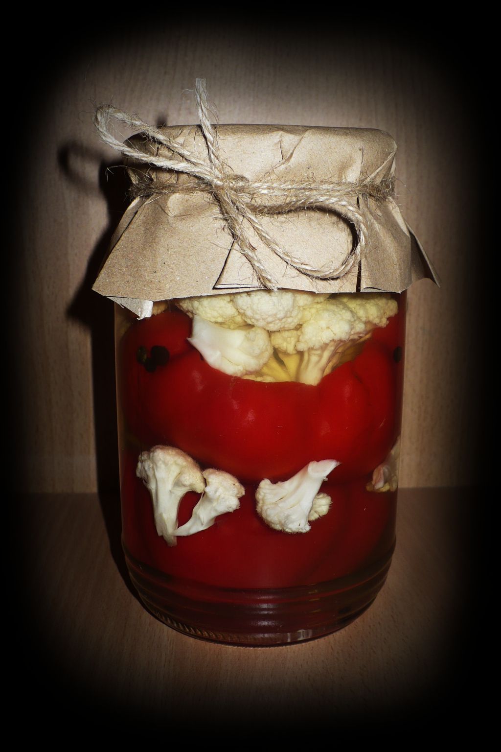 Peppers Filled With Cauliflower