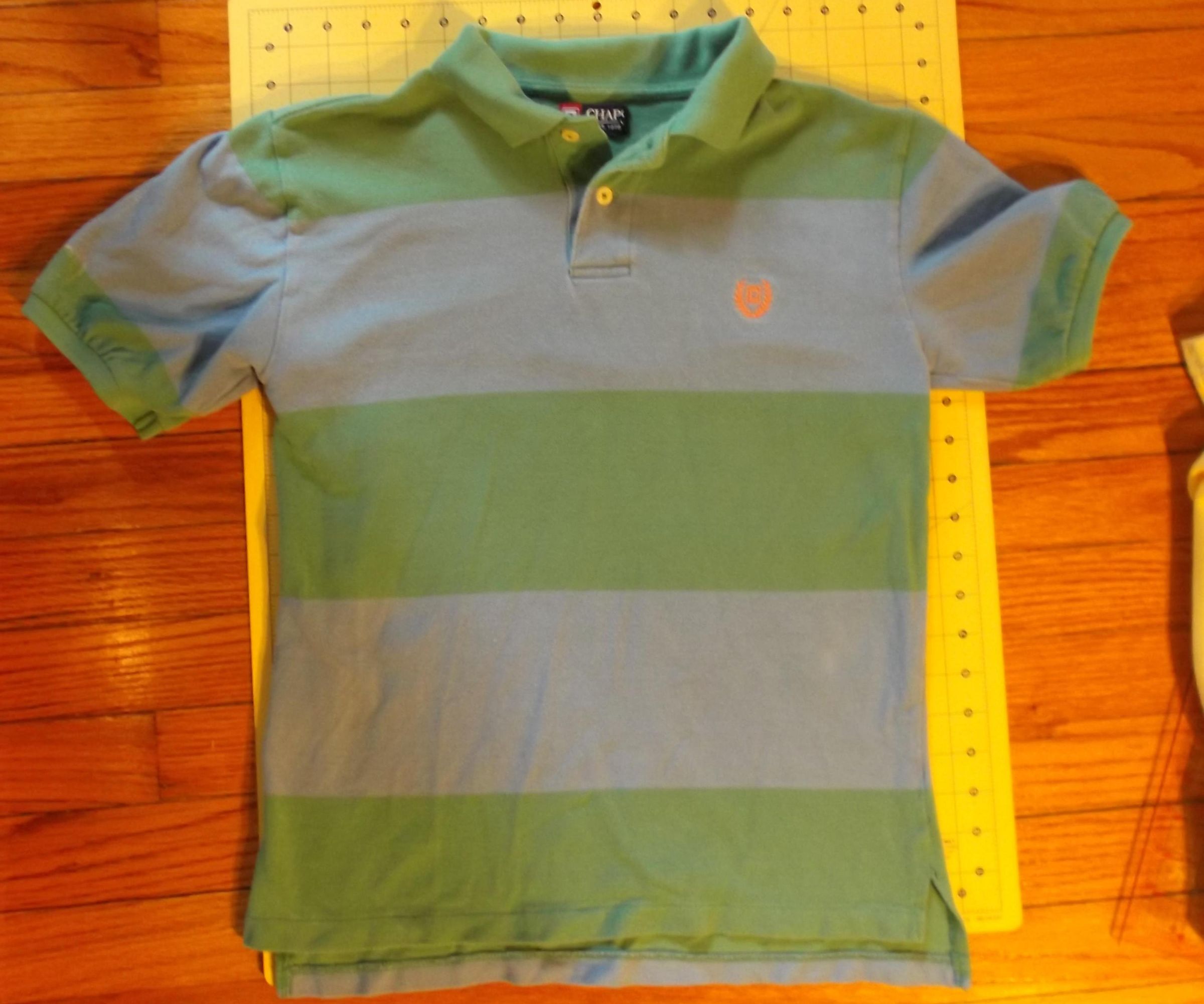 Color Blocked Sewing: Upcycled Kids Shirt