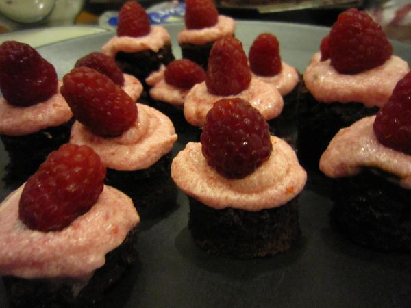 Chocolate Raspberry Mini Bites