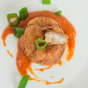 Chicken Lollipops With Tomato-Chili Sauce