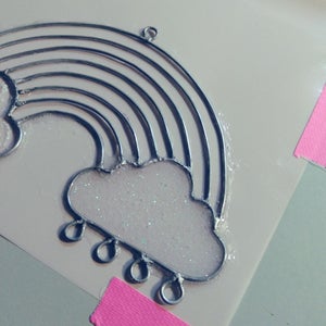 UV Resin and Glitter