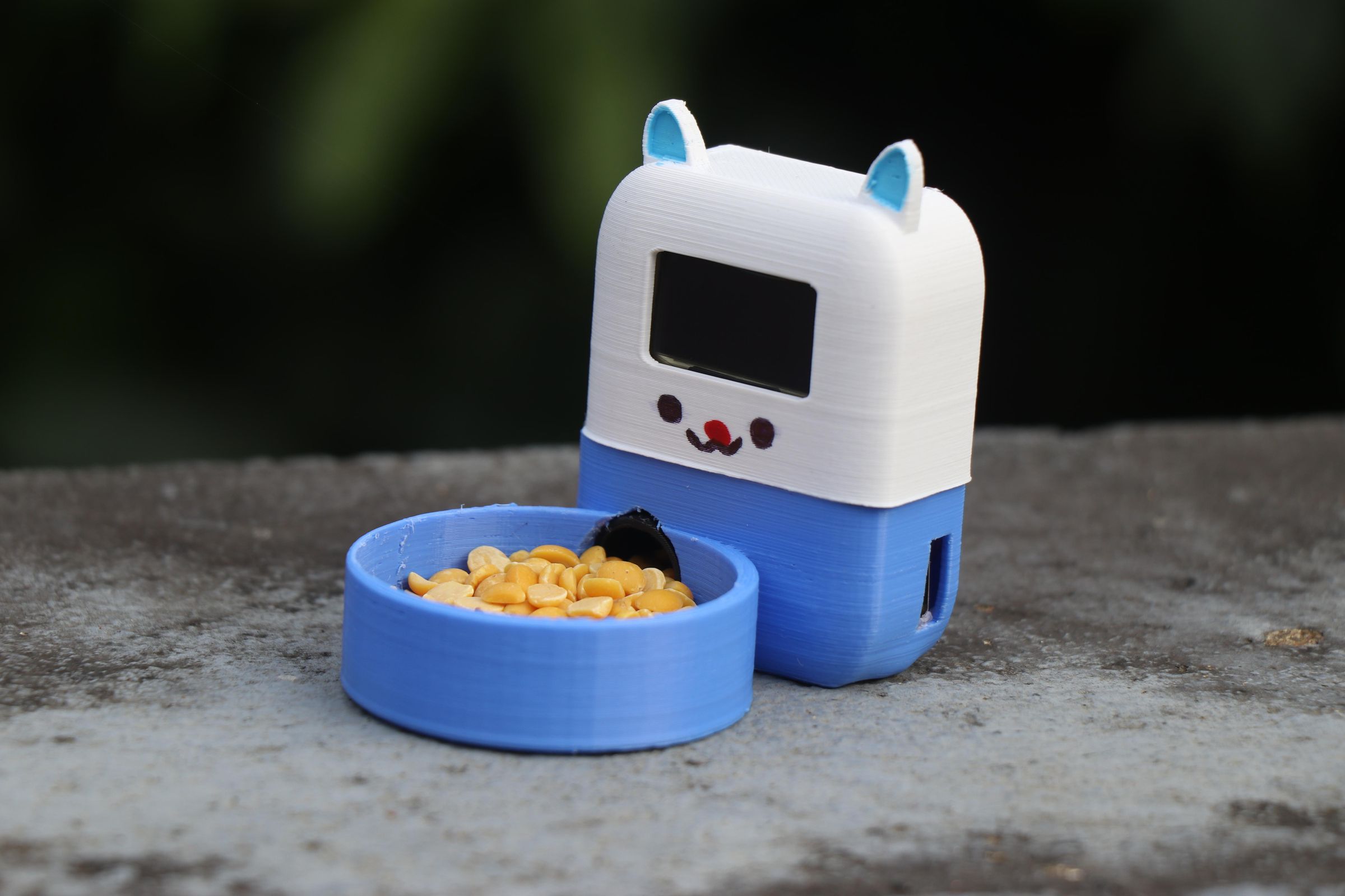 การใช้งาน Smart Cat Feeder ผ่านโทรศัพท์