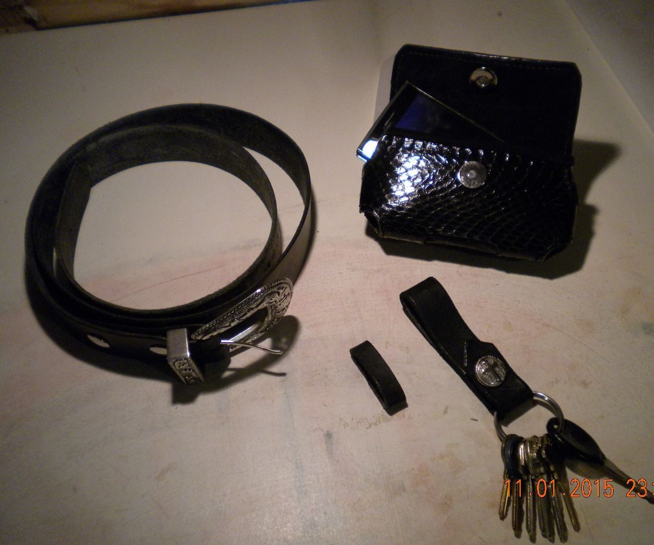 After the Belt is made