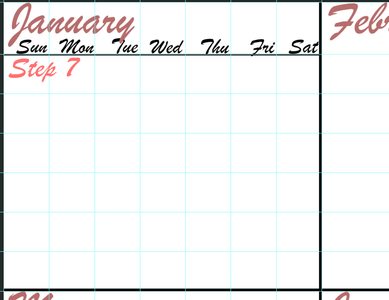 How to Make a Calendar in Photoshop : 4 Steps - Instructables