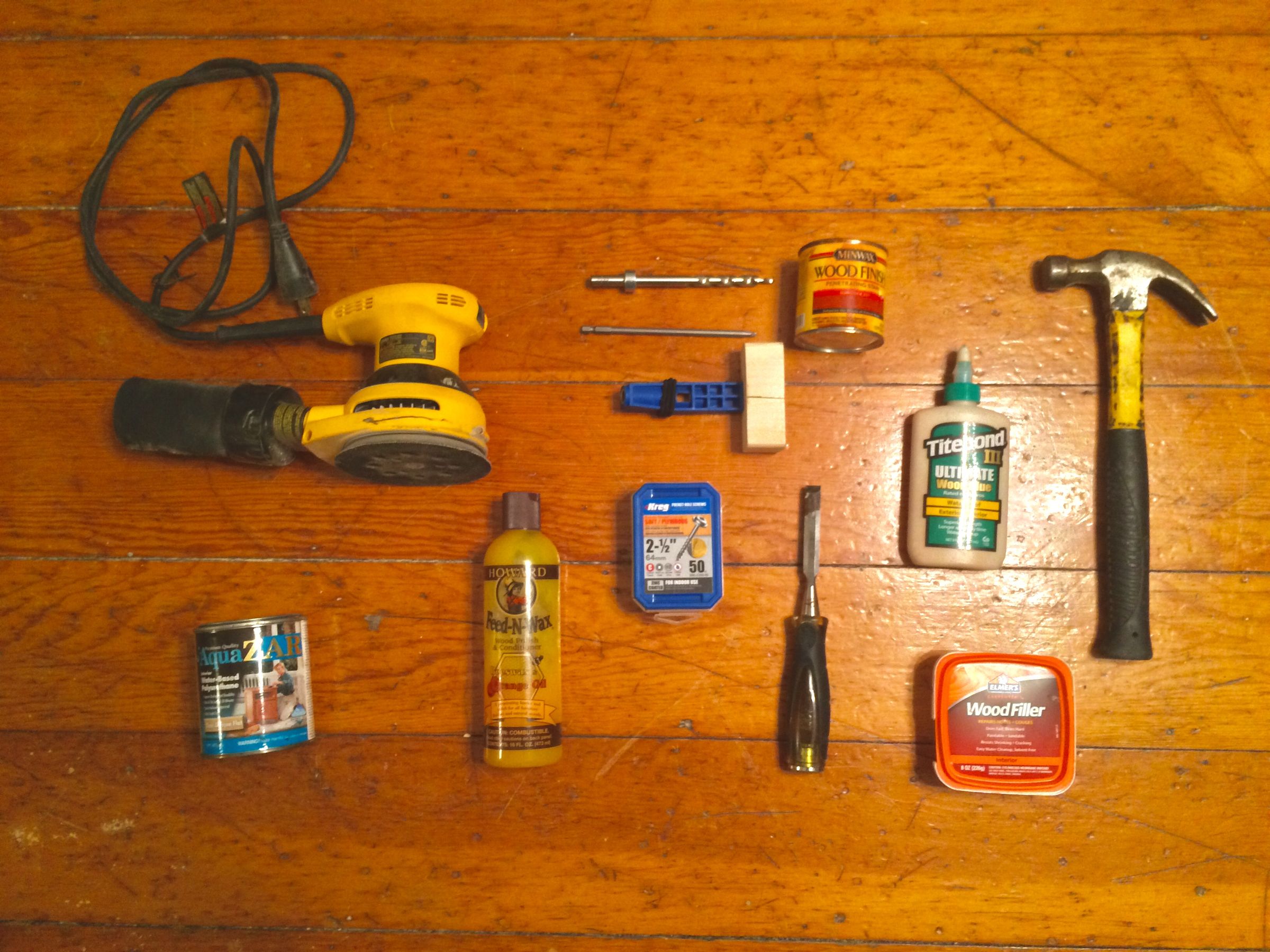 Modern Platform Bed // Hand Tools + Framing Lumber 13 Steps (with