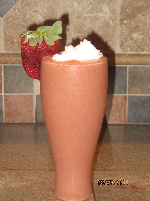 Strawberry Mint Smoothie