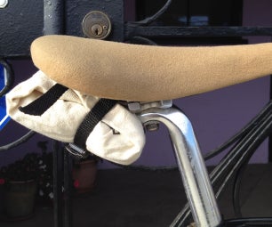 Vintage Style Bicycle Saddle Bag