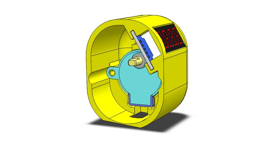 Assembly of Electronics Components in Motor Cover