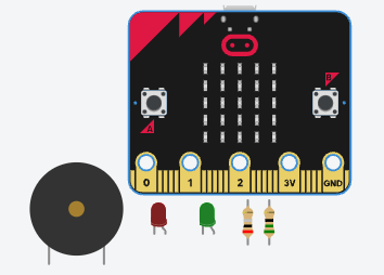 Microbit Intruder Alarm With Special Key