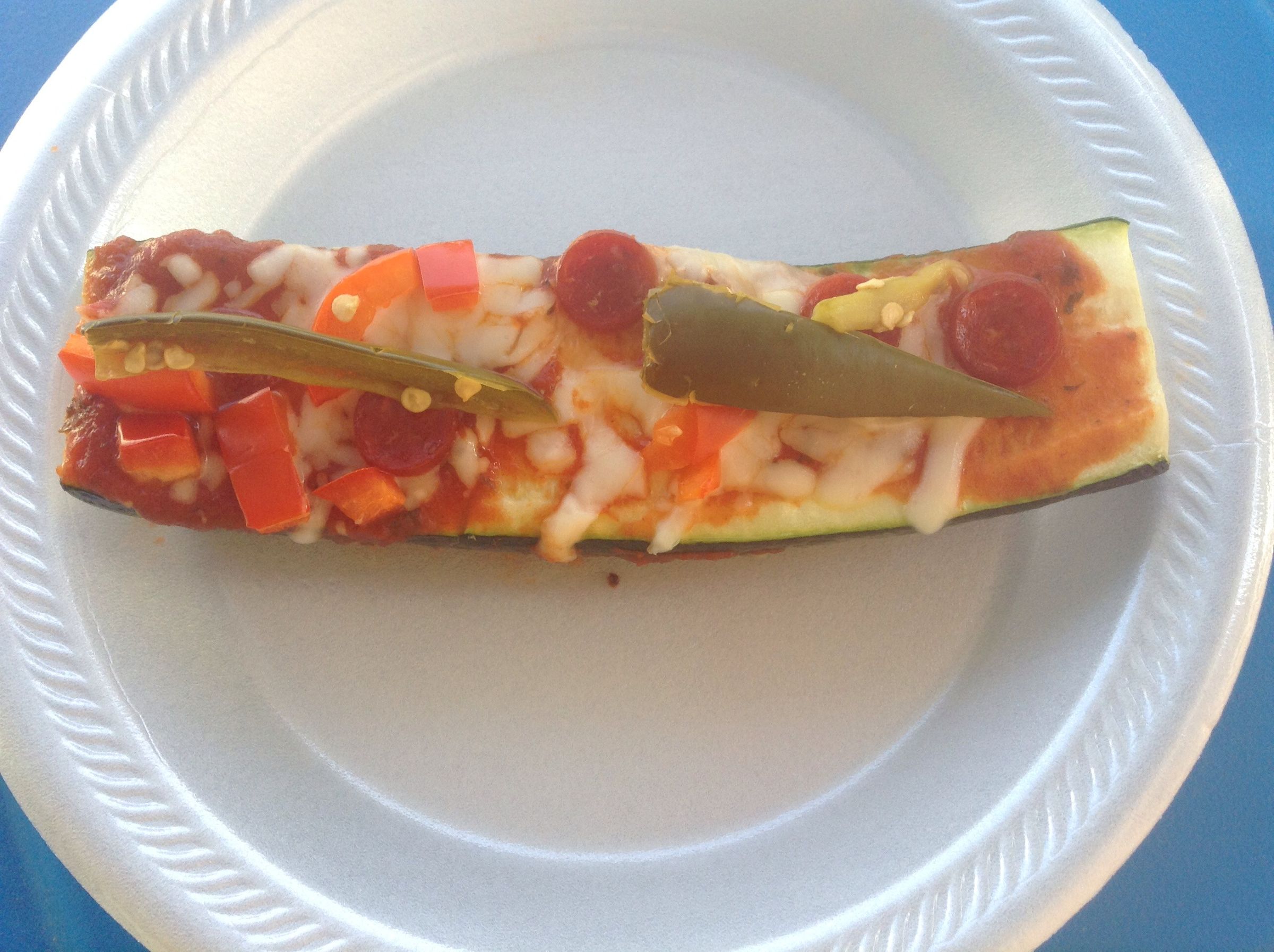 Zucchini Pizza