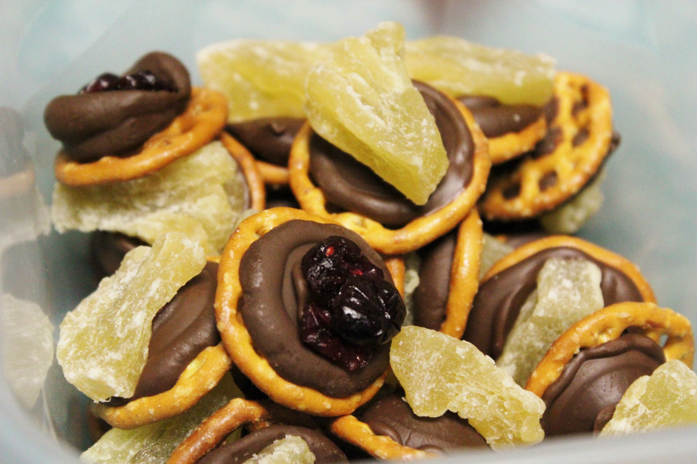 Healthy Hershey Kiss Pretzels (Sort Of)