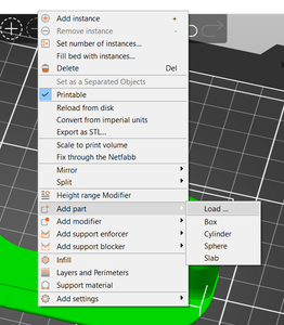 Slicer Settings 