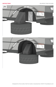 DeLorean BTTF Inspired Papercraft