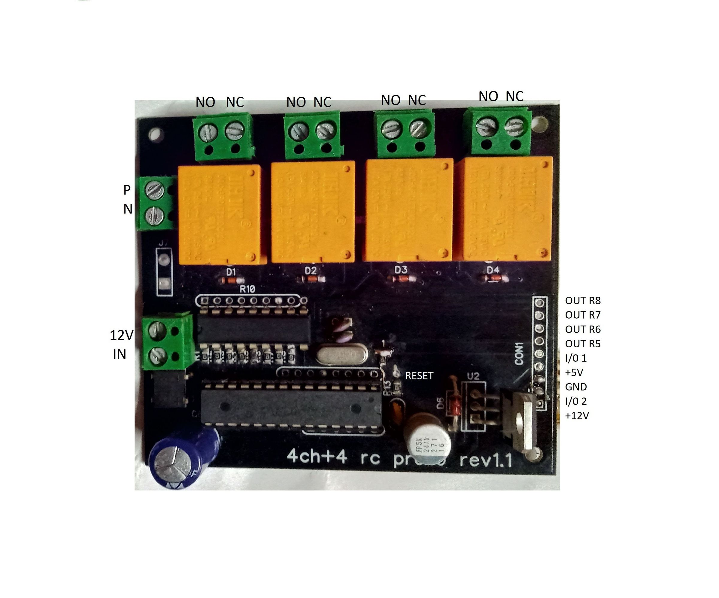 Remote Contrlolled Home Application With Memory Function
