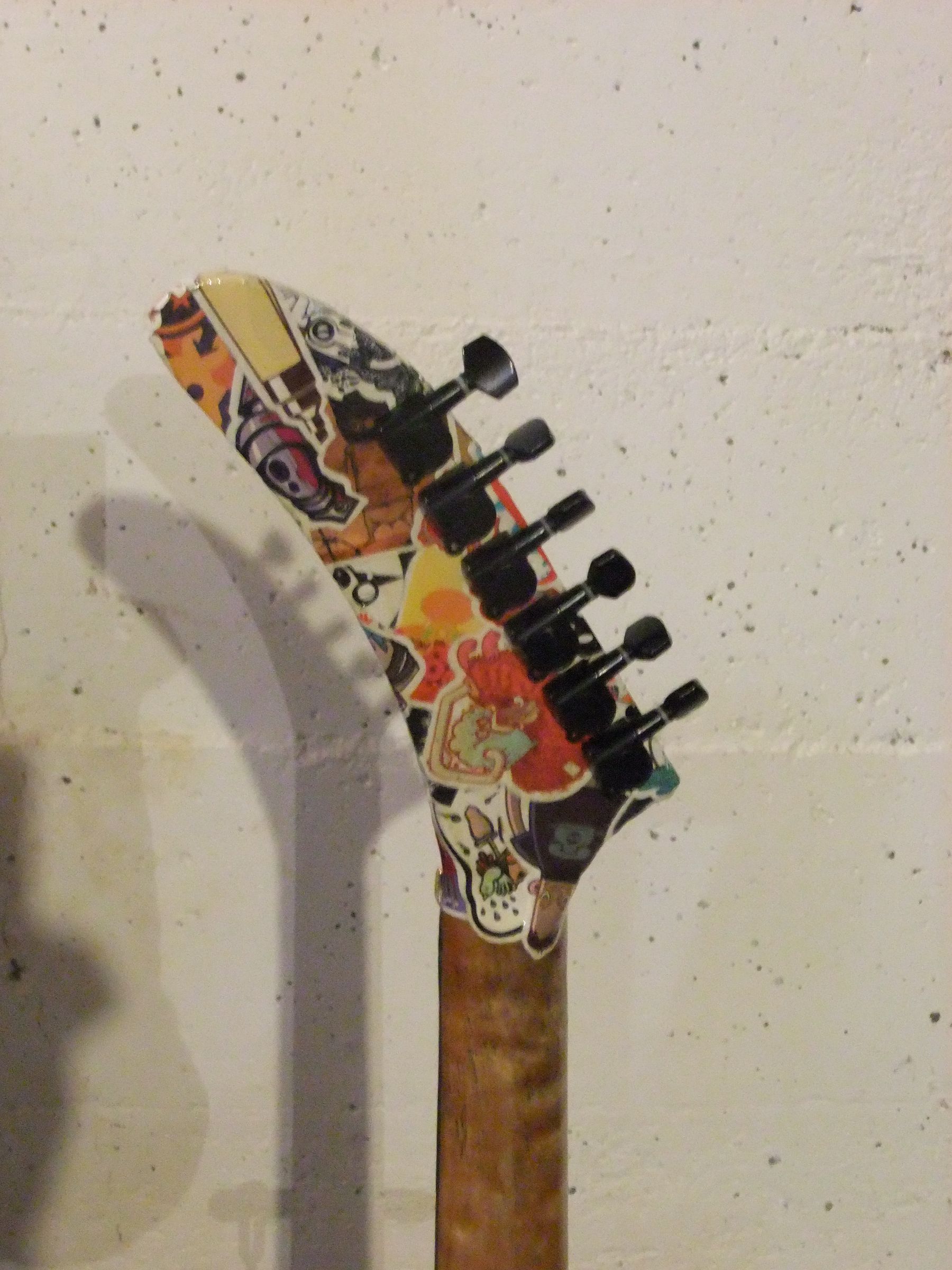 Sticker Bomb Guitar! 5 Steps (with Pictures) Instructables