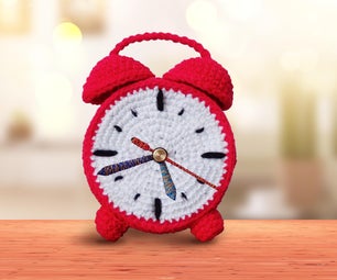 Crochet Knitting Clock ⏰